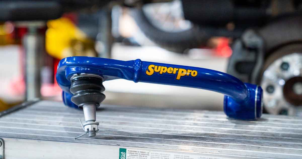Superpro Bushes for Front Lower Arms: Calming Brake Dive Behavior