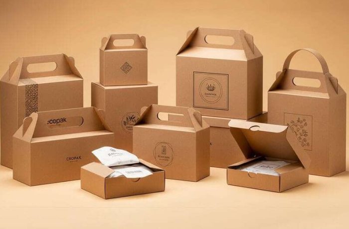 Custom Handle Boxes for Easy Product Carrying