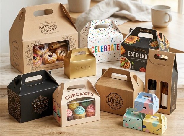 Custom Gable Boxes for Practical and Simple Packaging